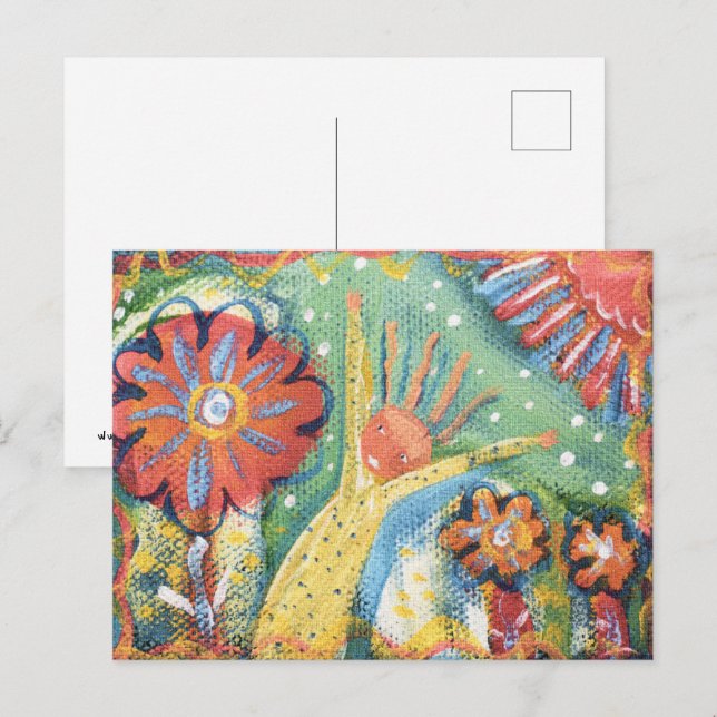 Postal Alegría (Anverso / Reverso)