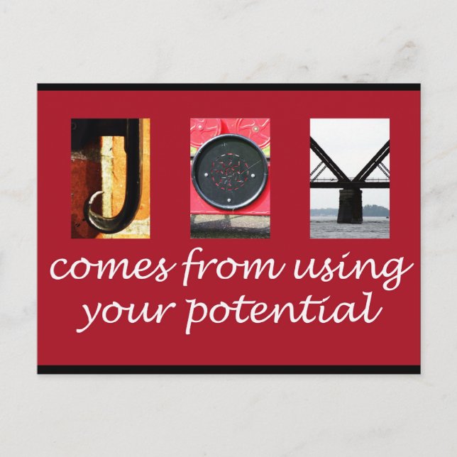 Postal Alegría (Anverso)