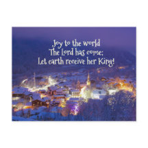 Alegría al mundo El Señor ha venido, Navidades Car