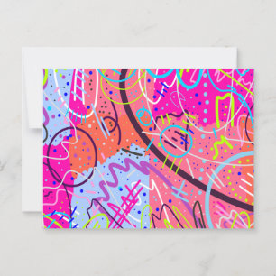 Postal Alegría de experiencias