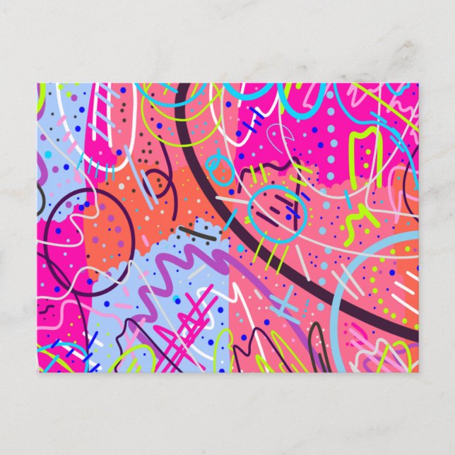 Postal Alegría de experiencias (Anverso)