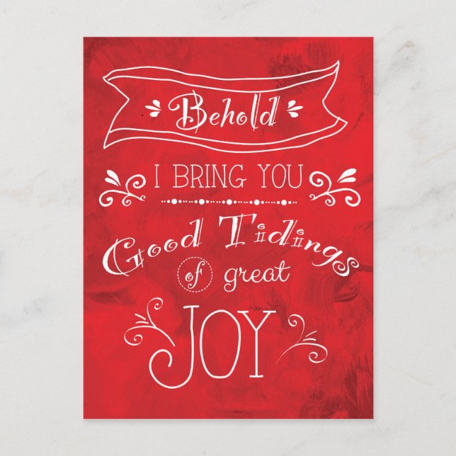 Postal Alegría de Jan Marvin (Anverso)