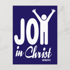 Postal Alegría en Cristo, Jesús
