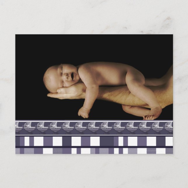 Postal Alegría... It's a Boy! (Anverso)