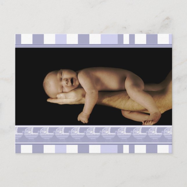 Postal Alegría... It's a Boy! (Anverso)