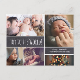 Postal Alegría para los Navidades del mundo Anuncio de na