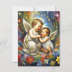 POSTAL " ALEGRÍA PESADA "