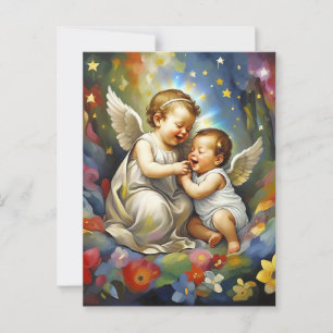 POSTAL " ALEGRÍA PESADA "