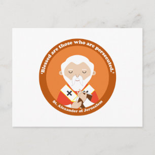 Postal Alejandro de Jerusalén