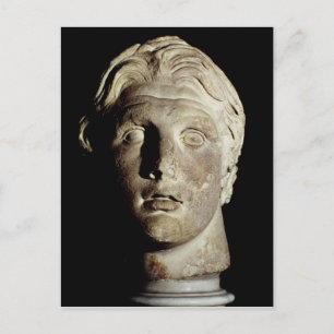 Postal Alejandro el Grande, encontrado en Pergamum
