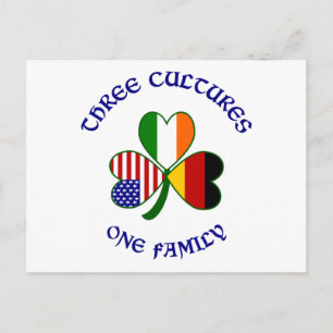 Postal Alemán 3 Culturas