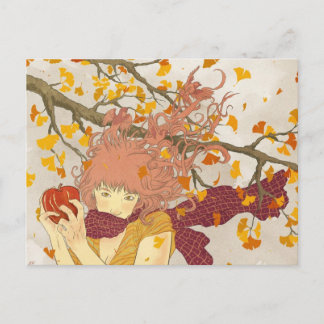 Postal Alemán para el otoño