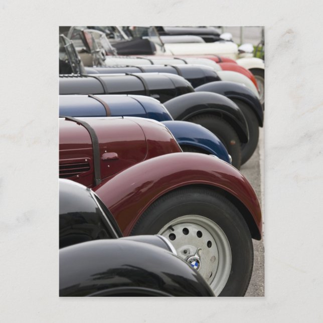 Postal Alemania, Bayern-Baviera, Munich. BMW Welt Car (Anverso)