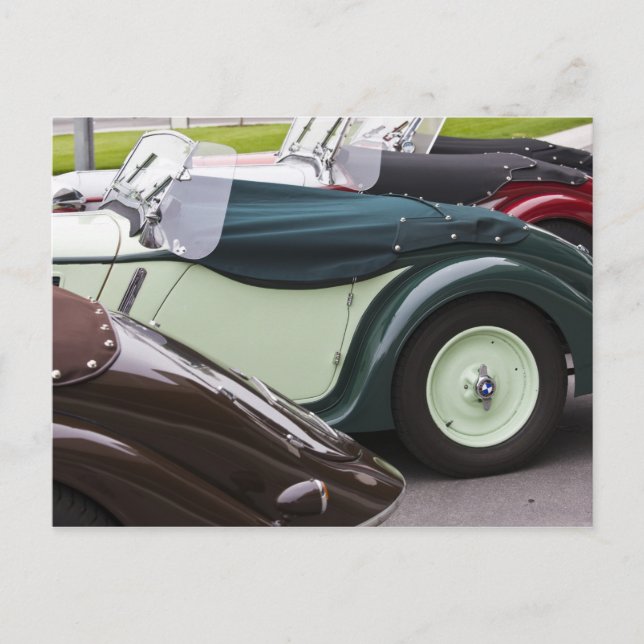 Postal Alemania, Bayern-Baviera, Munich. BMW Welt Car 4 (Anverso)