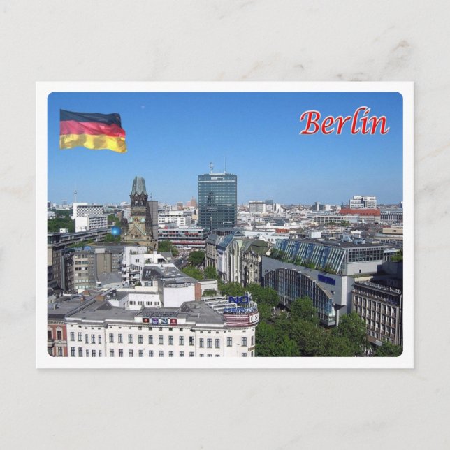 Postal Alemania - Berlín - (Anverso)