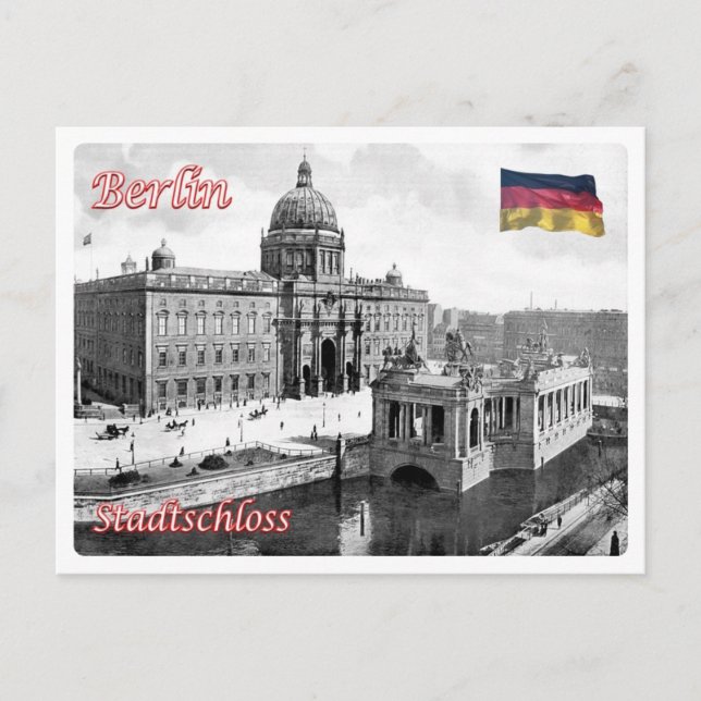 Postal Alemania - Berlín - Palacio de la Ciudad - (Anverso)
