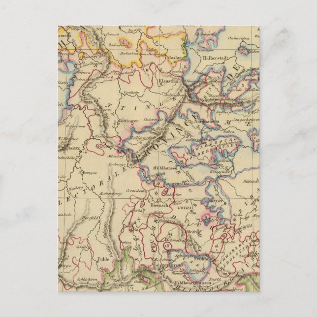 Postal Alemania Central (Anverso)