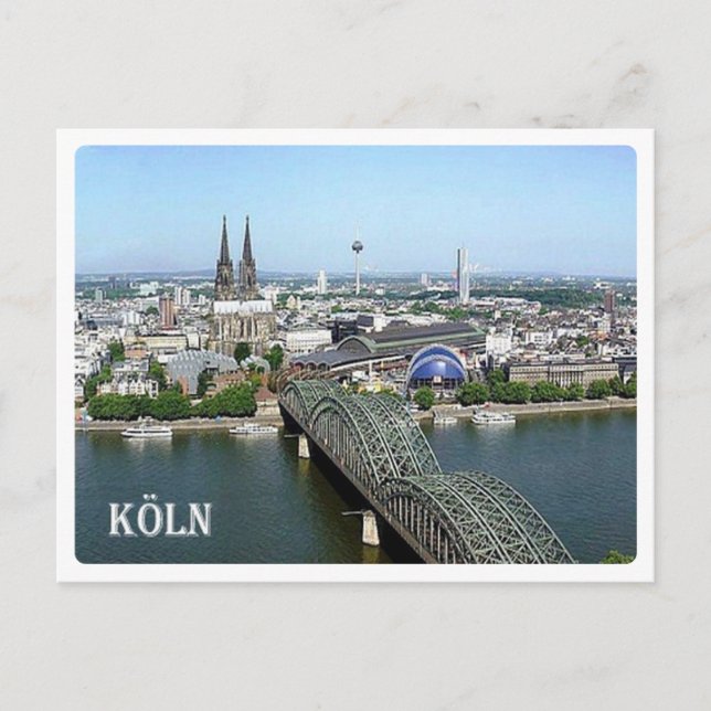 Postal Alemania - Colonia - Koln - (Anverso)