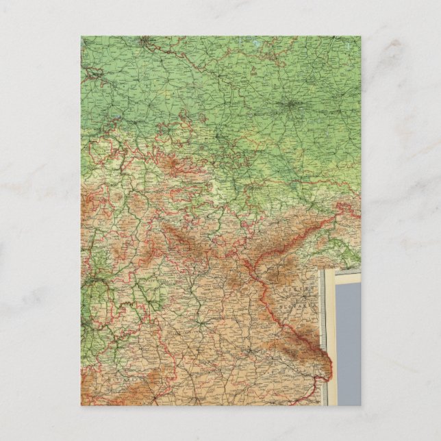 Postal Alemania compuesta (Anverso)