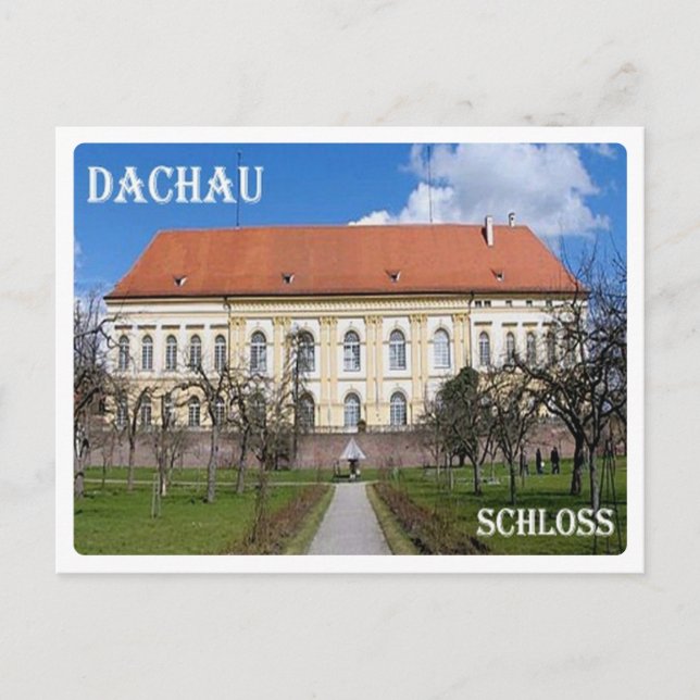Postal Alemania - Dachau - Schloss - (Anverso)