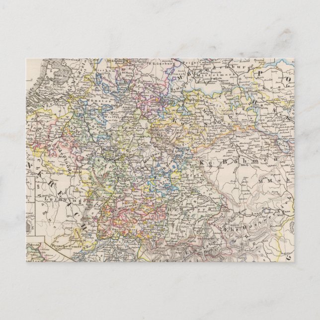 Postal Alemania de 1649 a 1792 (Anverso)