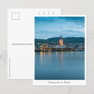Postal Alemania de Boppard