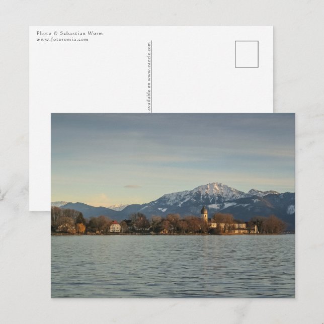 Postal Alemania de Chiemsee (Anverso / Reverso)
