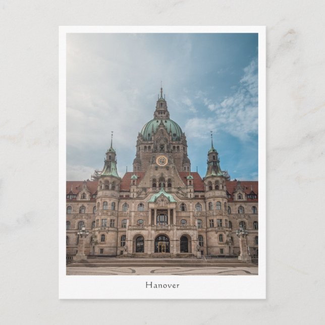 Postal Alemania de Hannover (Anverso)
