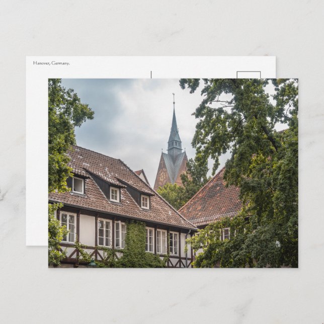 Postal Alemania de Hannover (Anverso / Reverso)