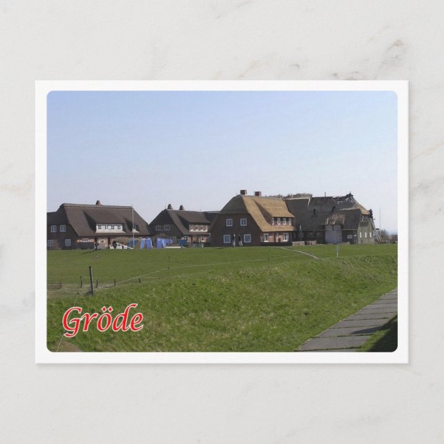 Postal Alemania - Grode - (Anverso)
