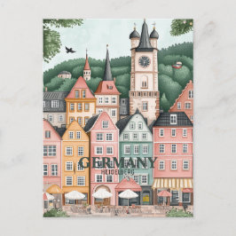 Postal Alemania Heidelberg Travel