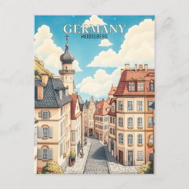 Postal Alemania Heidelberg Travel