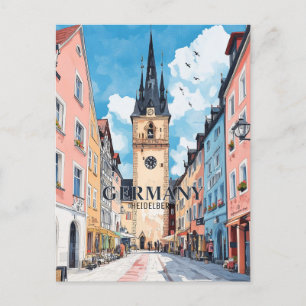 Postal Alemania Heidelberg Travel