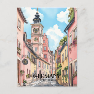 Postal Alemania Heidelberg Travel