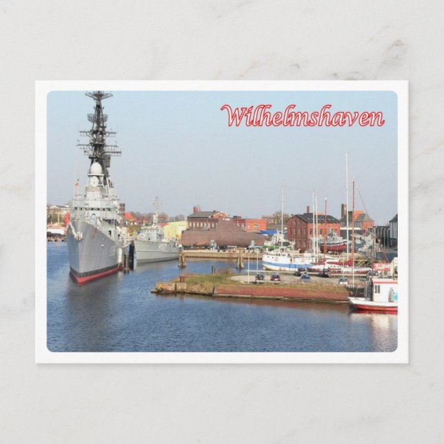 Postal Alemania - Islas Frisas - Wilhelmshaven - (Anverso)