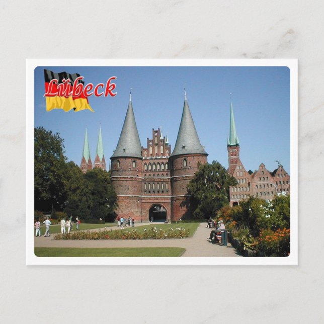 Postal Alemania - Lubeck - (Anverso)