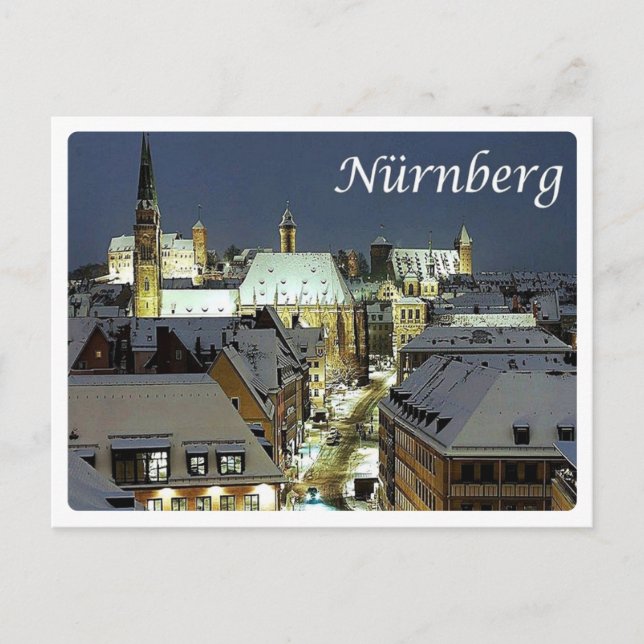 Postal Alemania - Nurnberg (Anverso)