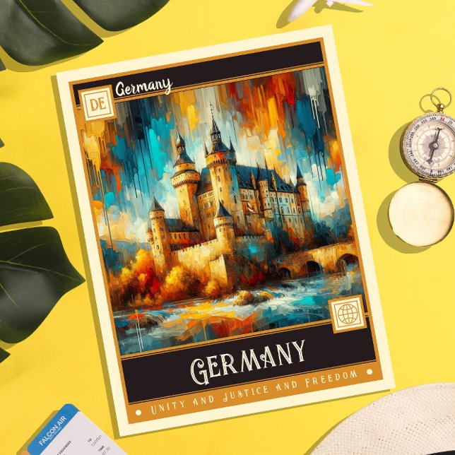 Postal Alemania | Pintura de época (Subido por el creador)