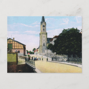 Postal Alemania Vintage, Germersheim Ringstrasse