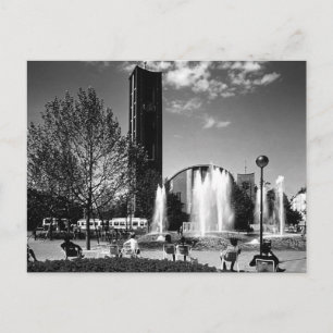 Postal Alemania Vintage Múnich sendlinger platz Matthäus