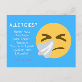 Postal Alergias Shaklee Postcard