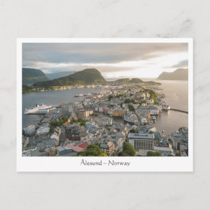 Postal Alesund Noruega