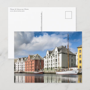 Postal Alesund Noruega