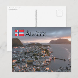 Postal Alesund Norway Souvenir