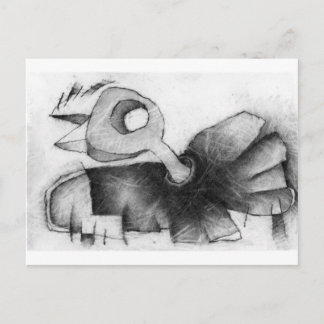 Postal aleta de pájaro