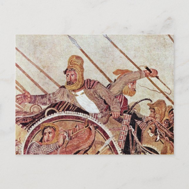 Postal Alexander Battle De Meister Der Alexanderschlacht (Anverso)