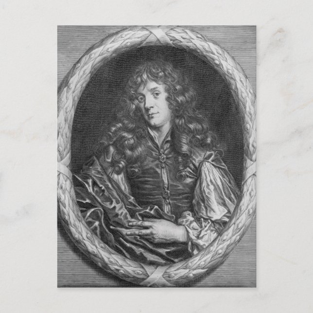 Postal Alexander Browne, grabado por Pieter de Jode (Anverso)