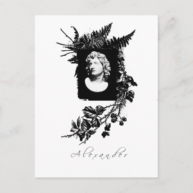 Postal alexander el gran (Anverso)