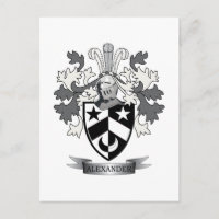 Alexander Family Crest Coat of Arms