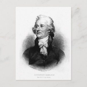 Postal Alexander Hamilton